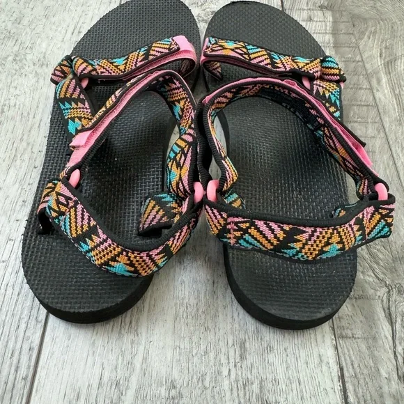 Tevas Original Universal Sandals Pink Black Blue Orange Women’s 9 - Picture 7 of 9
